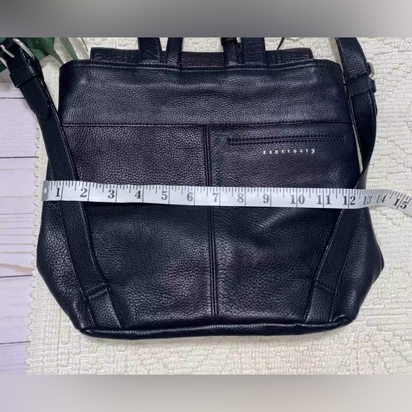 NWOT Sanctuary Black Leather Backpack - Picture 6 of 13